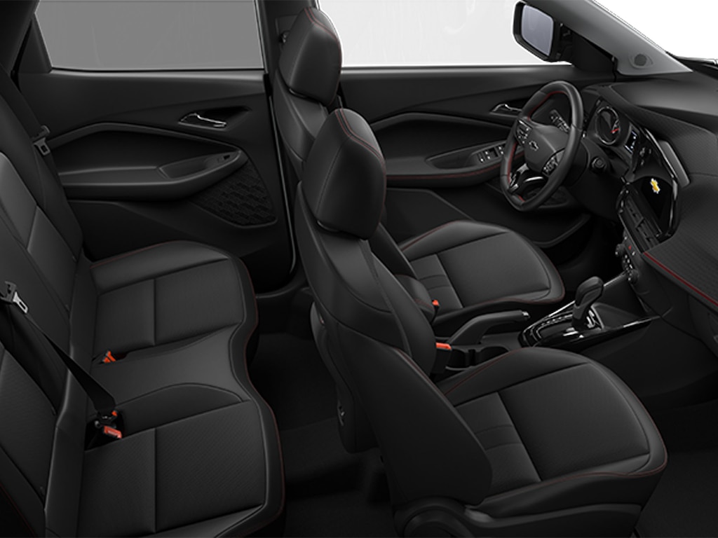 Espaço interno da picape Chevrolet Montana RS
